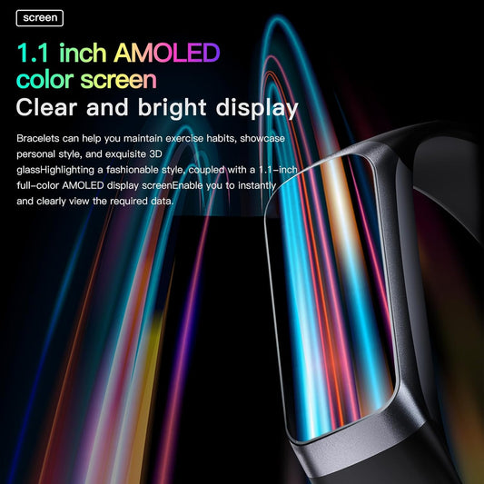 Fitness Trackers for Women Men, Oled Screen Heart Rate Sleep Monitor Step Tracker 25 Sports Modes IP68 Waterproof Smartwatch Activity Tracker, Smart Bracelet Fitness Tracker Watch with Blood Pressure