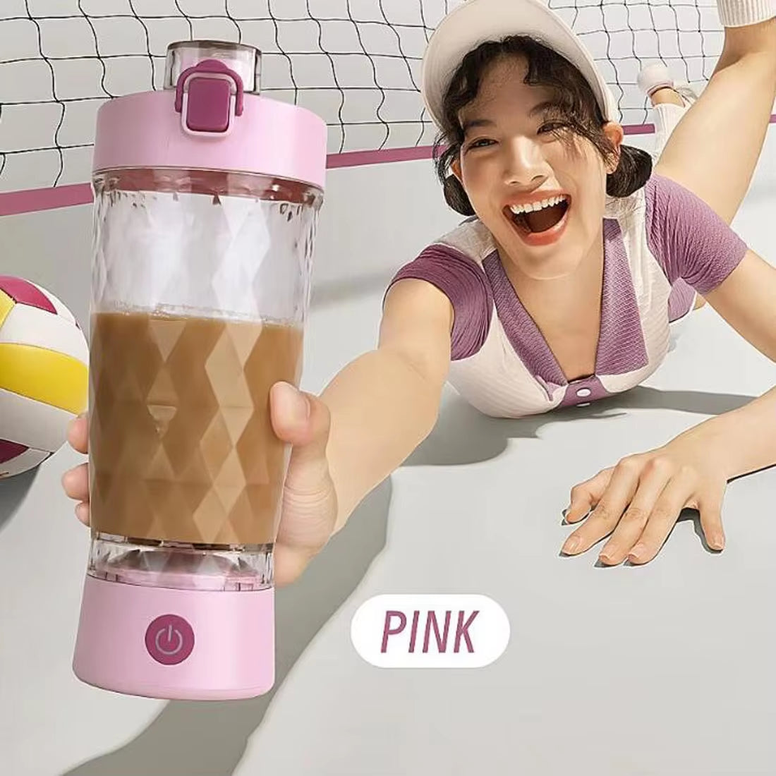 650Ml Automatic Self Stirring Mug Coffee Milk Juice Mixing Cup Mixer Shake Bottle Blender Kettle Fro Gym Outdoor