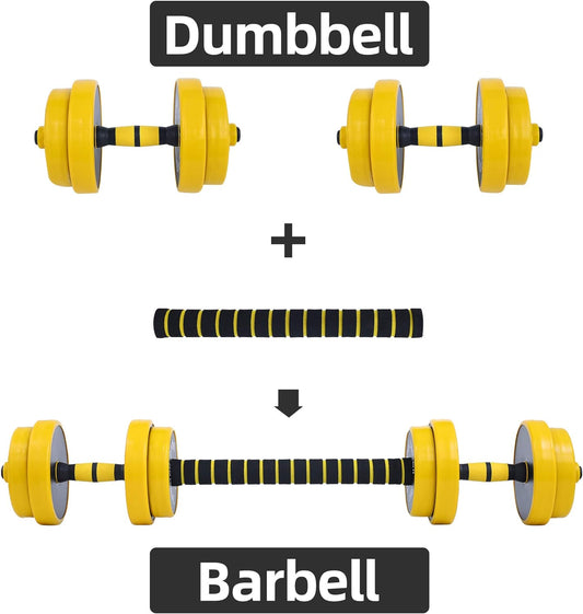 Weights, Dumbbell Set, Kettlebells, Adjustable Dumbbells, Barbell Weight Set, 20-40-50-70LB 3-In-1 Set, Non-Slip, All-Purpose