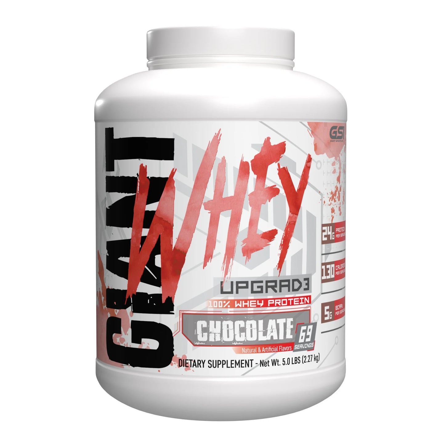 Sports Edge Series Whey Protein Powder | 100% Whey, 24G Protein per Serving, 5G Bcaas | Chocolate 5 Pound