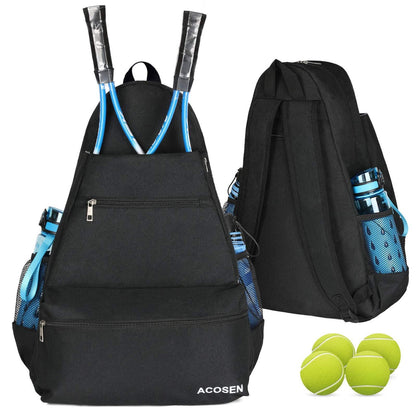 Tennis Bag Tennis Backpack - Large Tennis Bags for Women and Men to Hold Tenn...